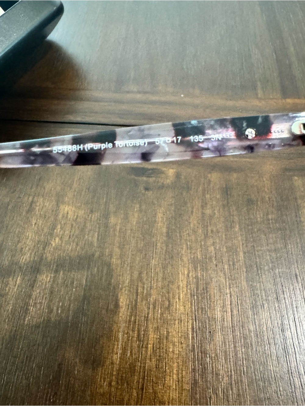 COACH Purple Marble Cat-Eye Sunglasses - Picture 4 of 4